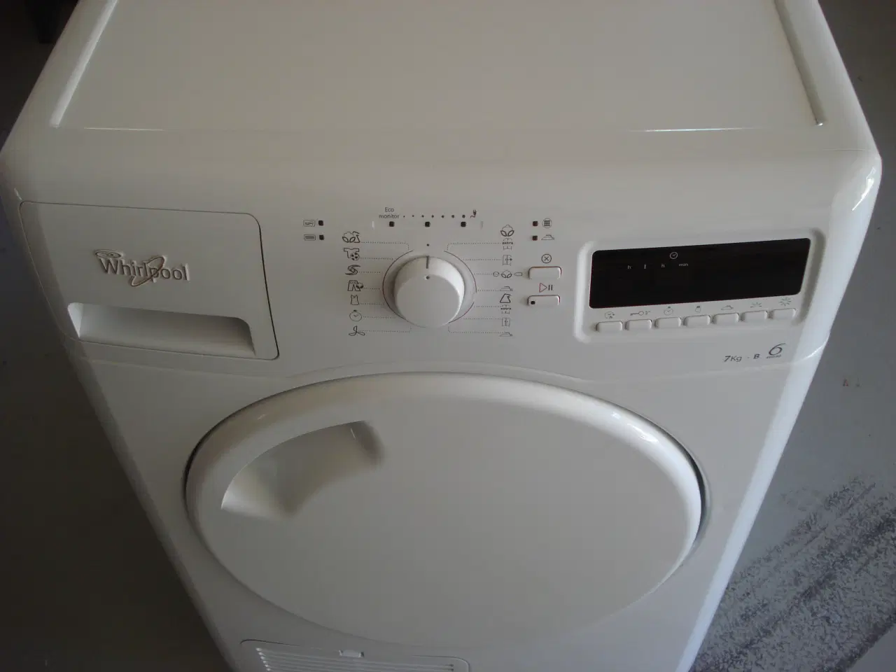 Billede 3 - 7 kg. Whirlpool kondens tørretumbler model A2B7873