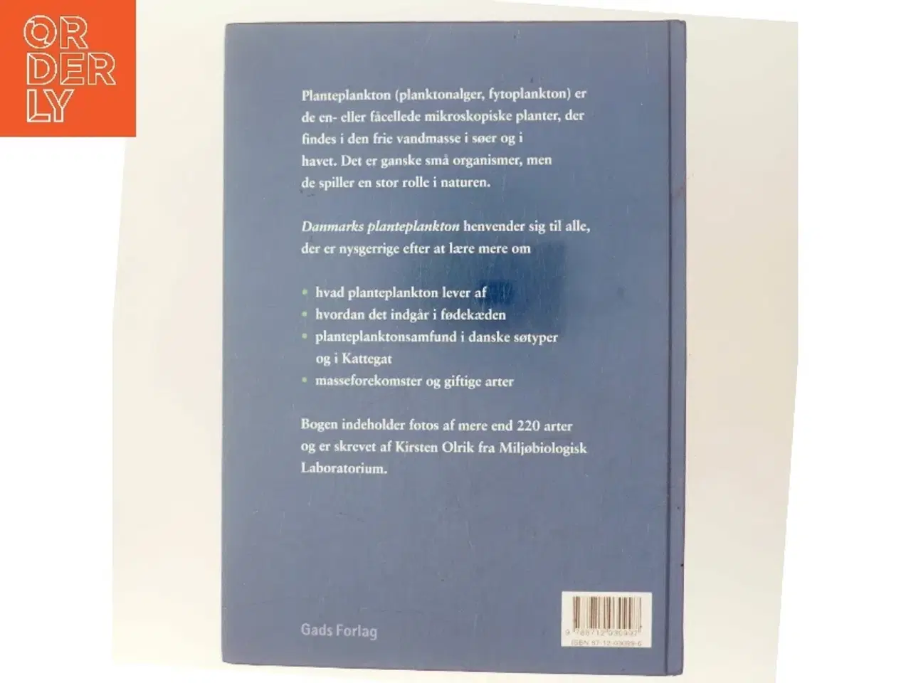 Billede 3 - Danmarks planteplankton af Kirsten Olrik (Bog)