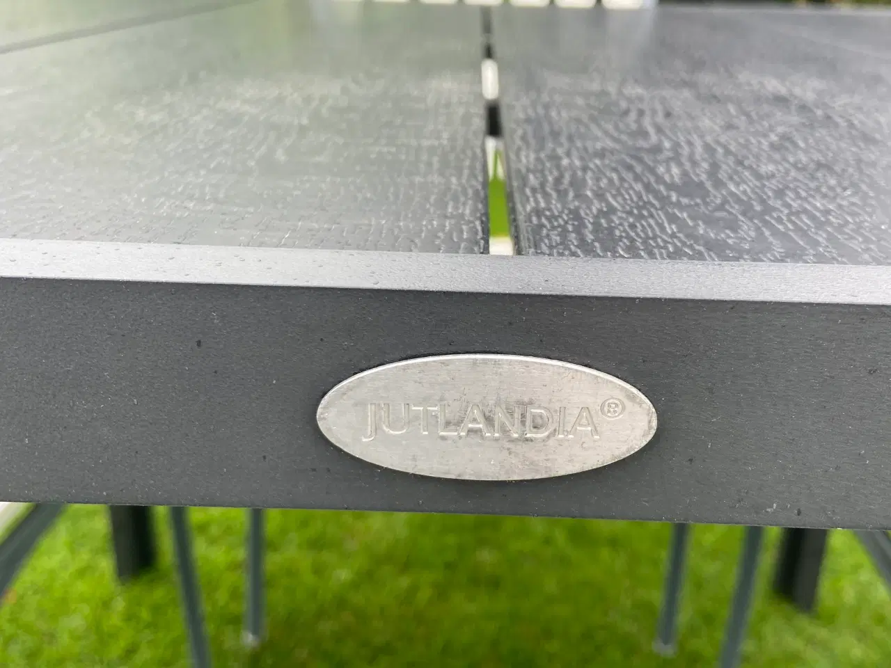 Billede 6 - Havestole hårdtræ sortpatineret  + evt. havebord.