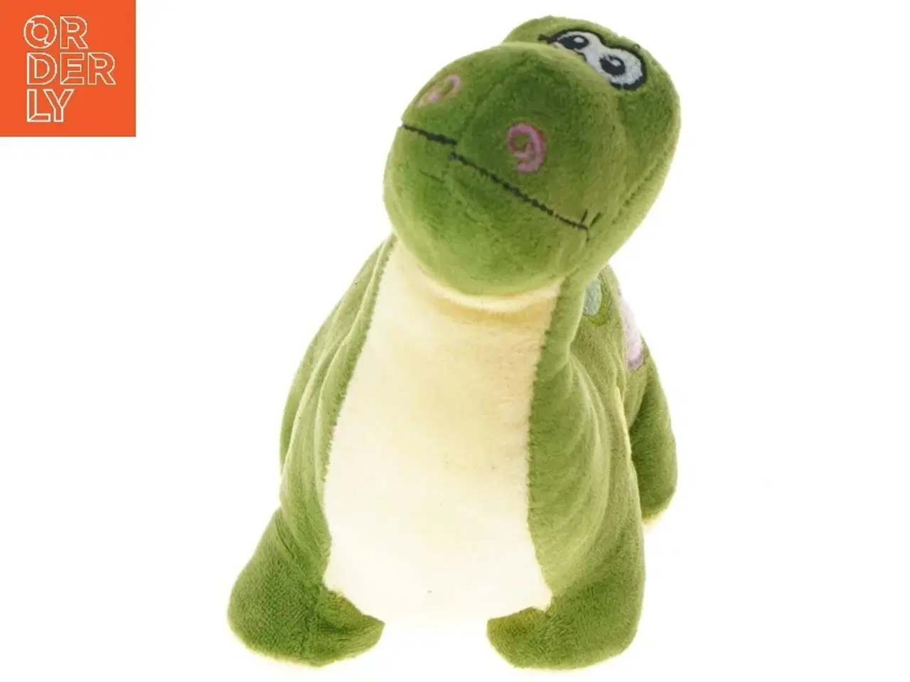 Billede 4 - Grøn dinosaur bamse fra Gammelholm Games (str. 25 cm)