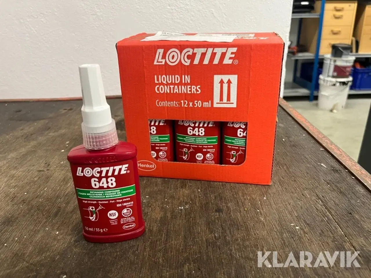 Billede 1 - Lejesikring LOCTITE 648 12x50 ml