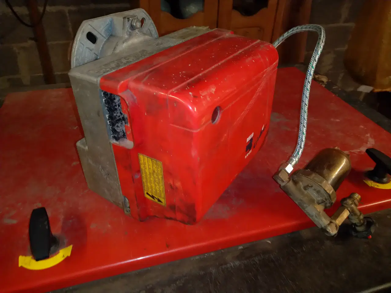 Billede 3 - Olie brænder