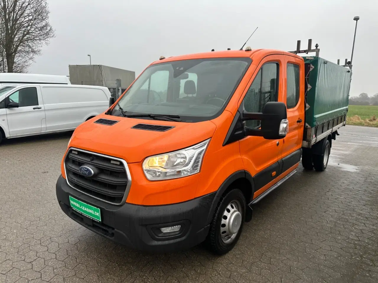 Billede 2 - Ford Transit 470 L4 Chassis 2,0 TDCi 170 Mandskabsvogn m/lad RWD