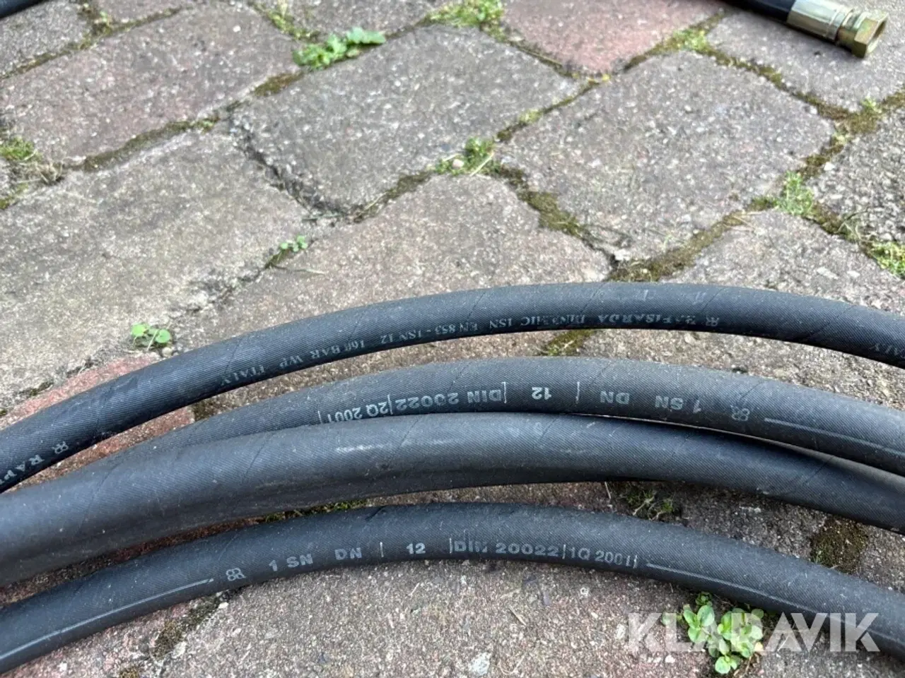 Billede 4 - Hydraulik slanger 5 stk