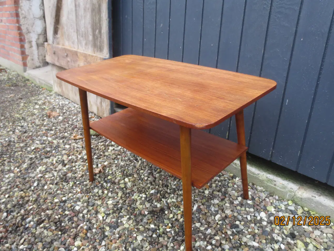 Billede 2 - 1 stk Teak Sidebord/Sofabord