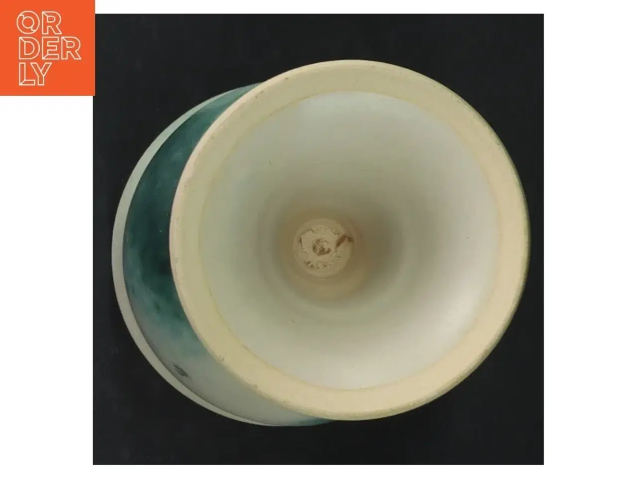 Billede 3 - Keramik vase (str. H 14,5 cm ø. 8,5 cm)