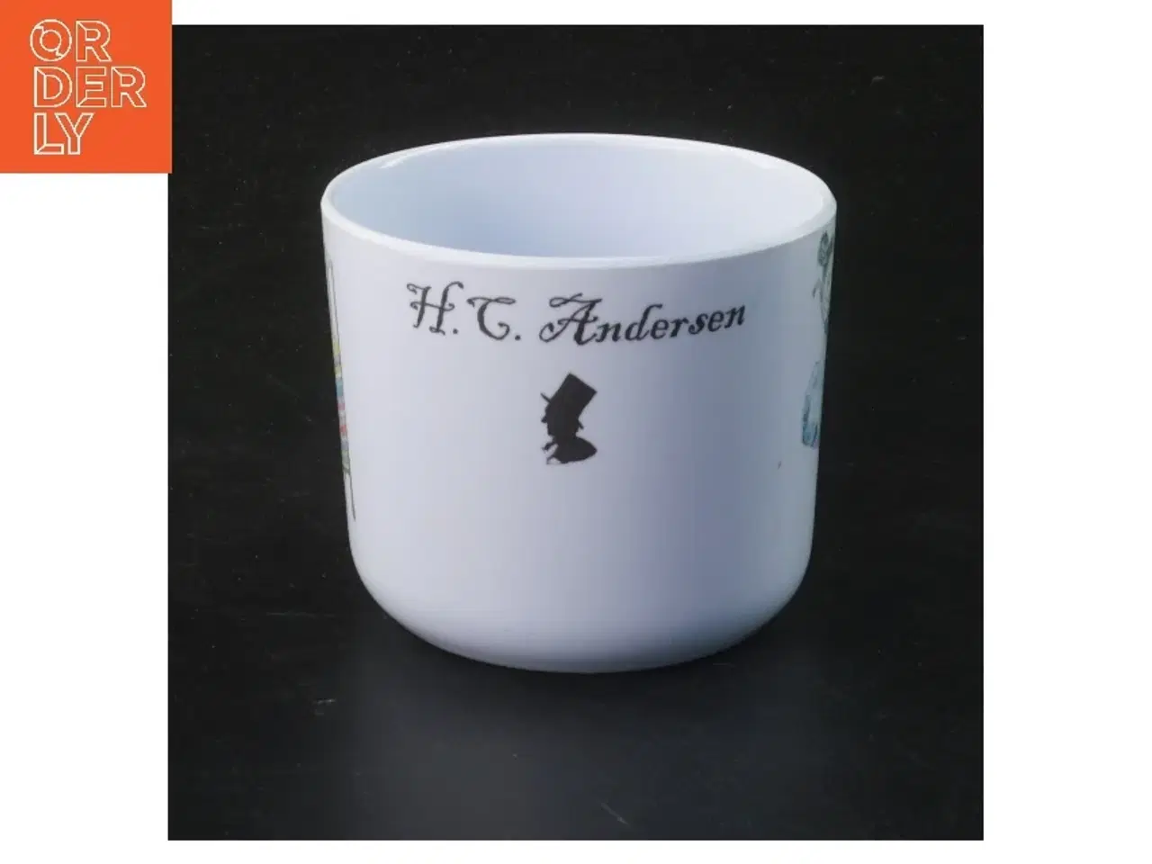 Billede 2 - H.C. Andersen illustreret krus fra H.c.andersen (str. Ø 8 cm)