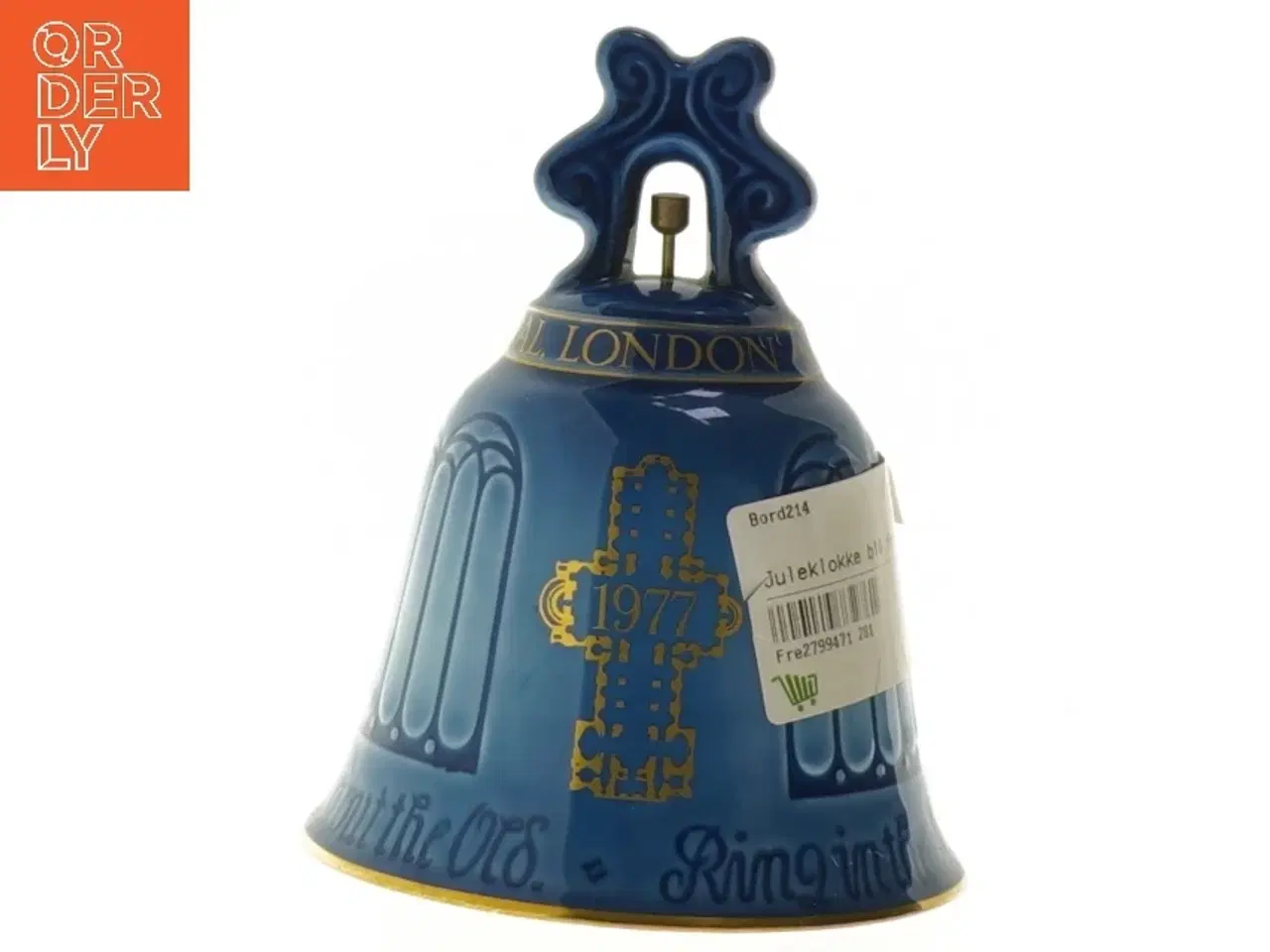 Billede 5 - Porcelæns juleklokke fra Bing Og Grøndal (str. 13 cm)