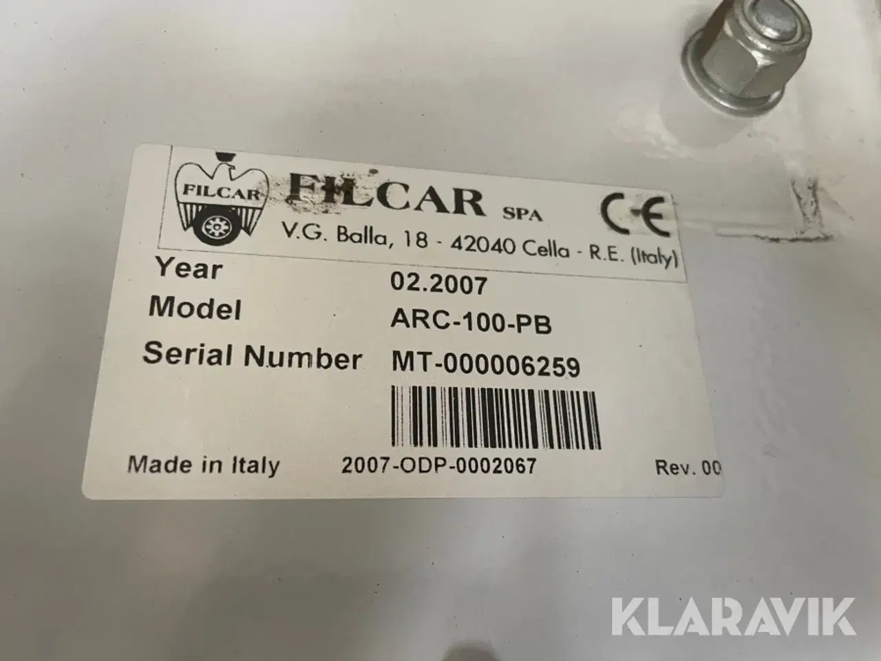 Billede 10 - Slangerulle Filcar ARC-100-PB