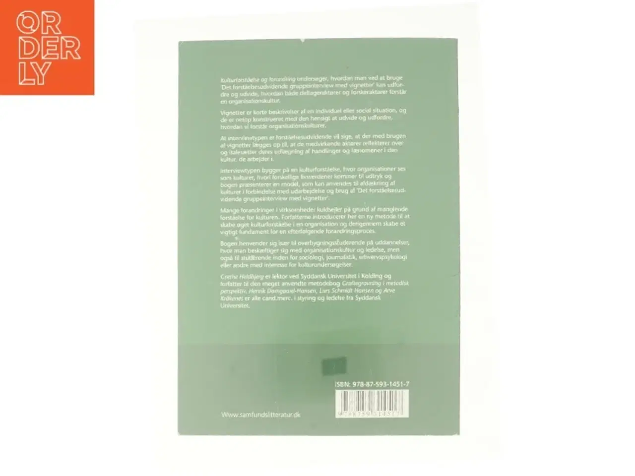 Billede 2 - Kulturforståelse og forandring af Grethe Heldbjerg (Bog)