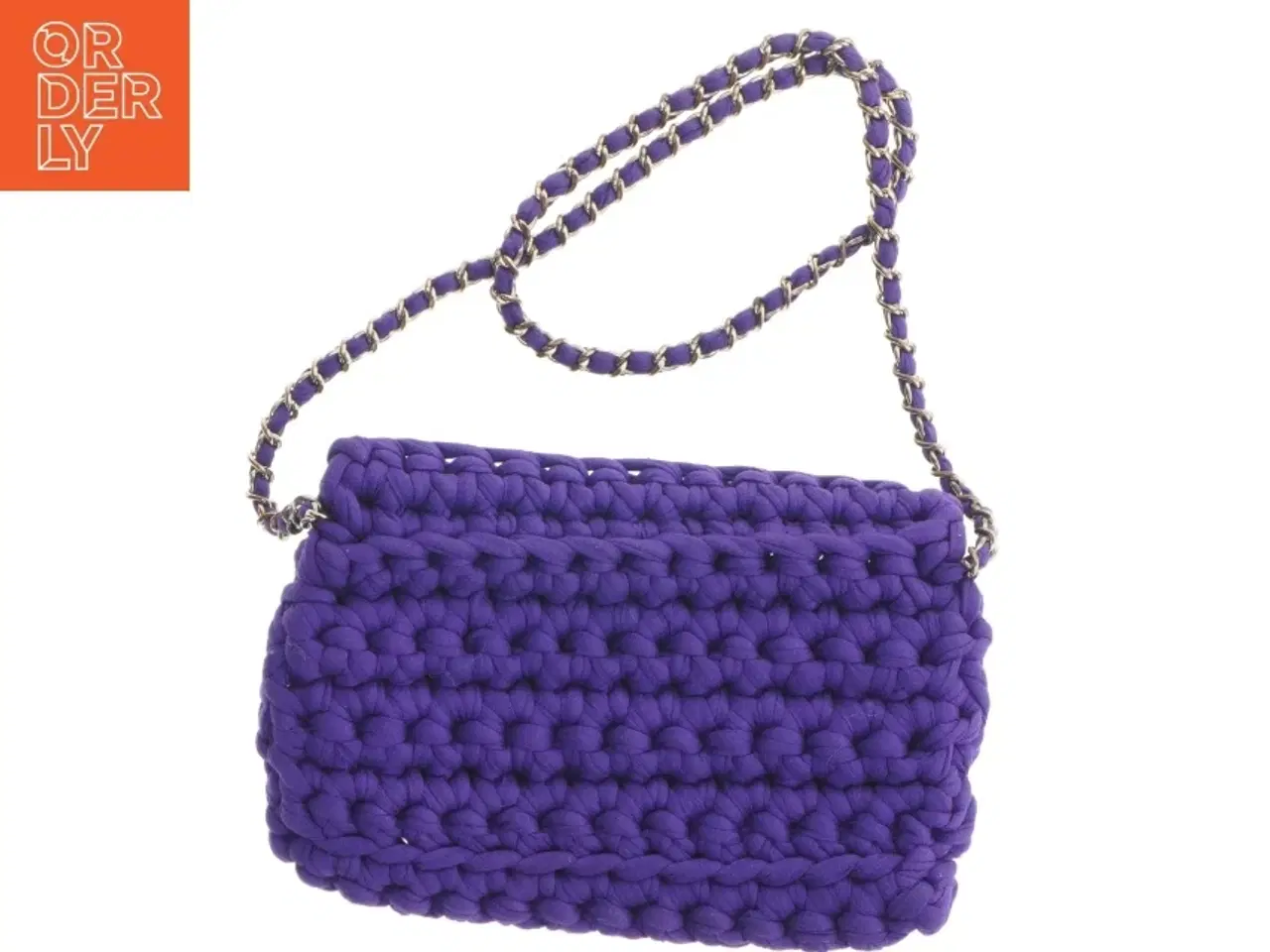 Billede 4 - Lilla håndtaske (str. 20x13 cm)