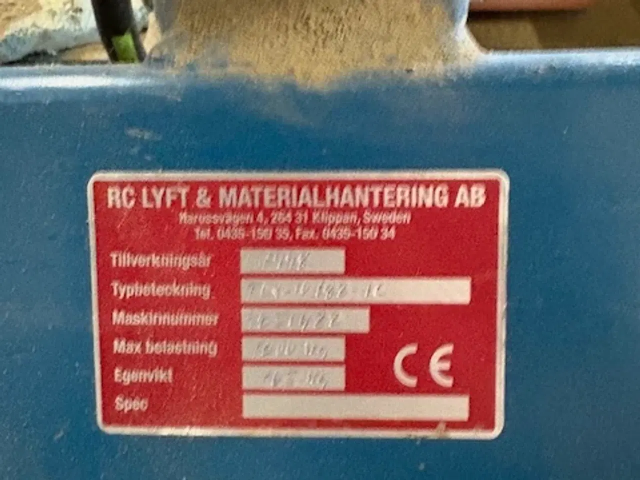 Billede 3 - Hydraulisk Sakse løftebord