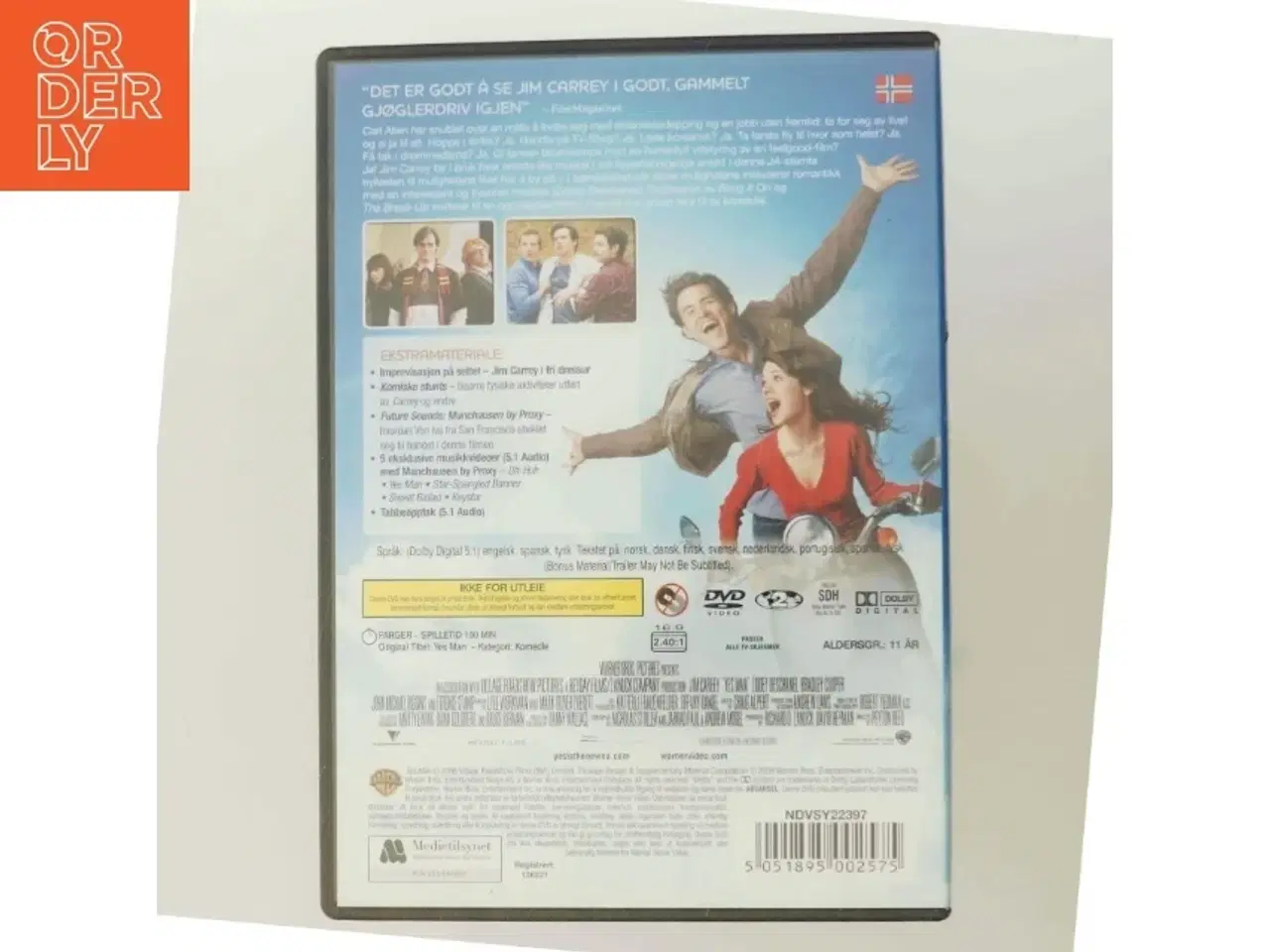 Billede 3 - Yes Man med Jim Carrey (DVD)
