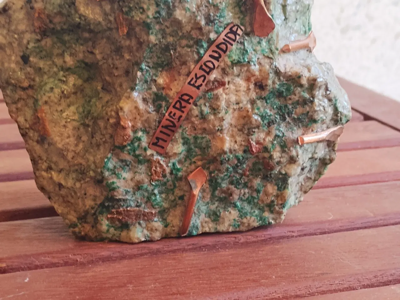 Billede 9 - Kobber sten."minera Esiondida