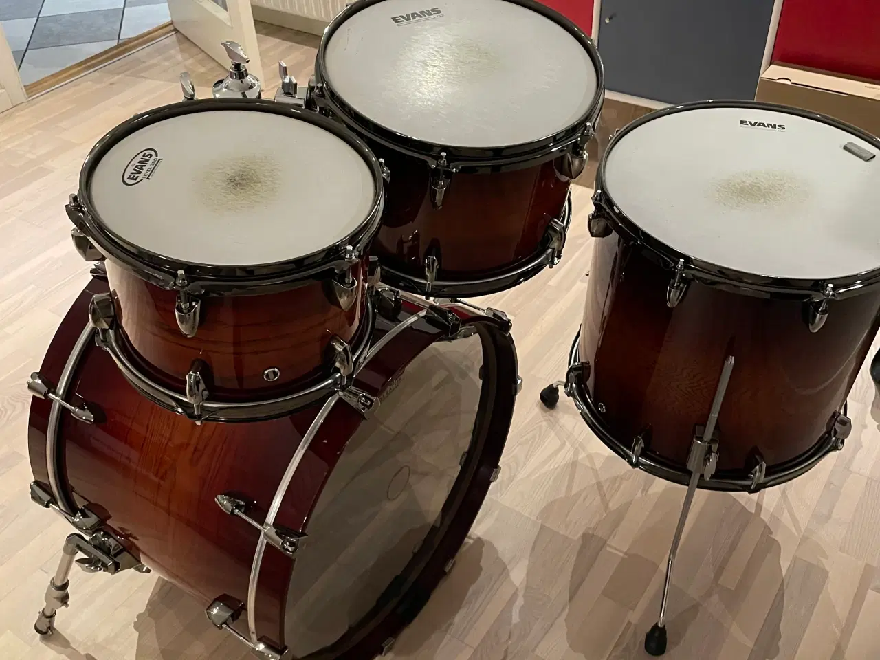 Billede 3 - Trommesæt, Yamaha Live custom oak