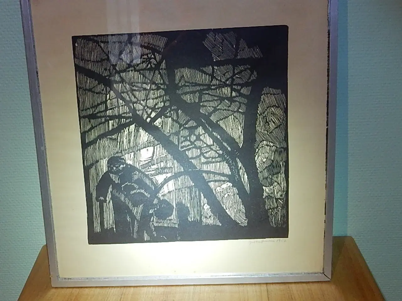 Billede 1 - Litografi af Groth Jensen