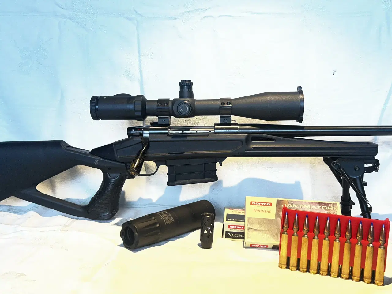 Billede 15 - Custombygget Weatherby Vanguard kal. 338 win mag