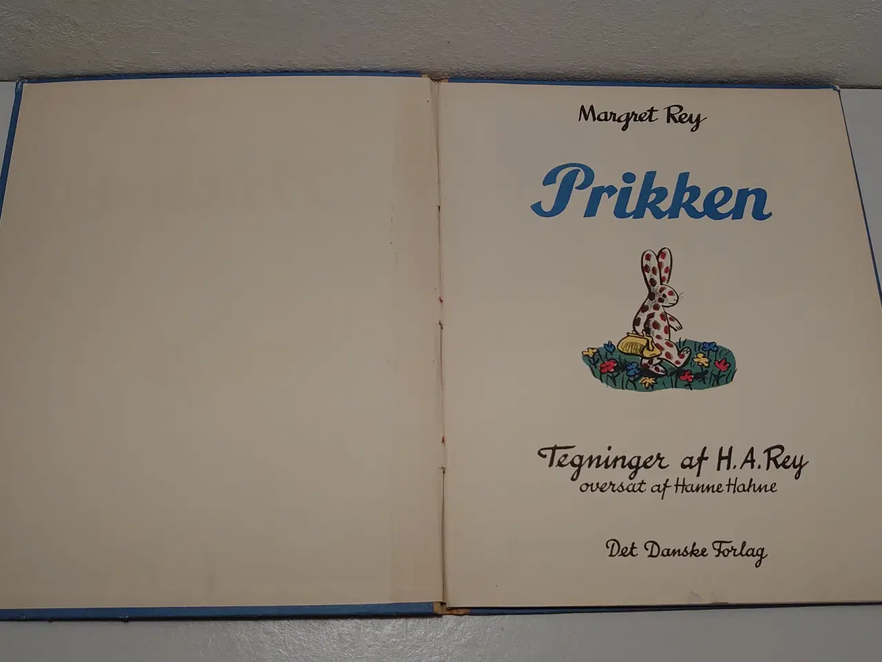 Billede 3 - Margret Rey:Prikken.Sjælden 1.udg.1945.ill.H.A.Rey