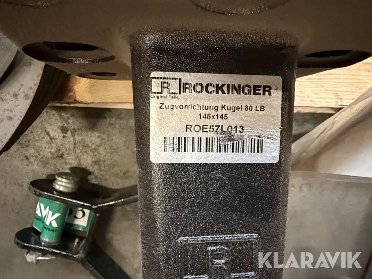 Billede 10 - Lot - kugletræk, brønddæksel og dele til fræser og flishugger