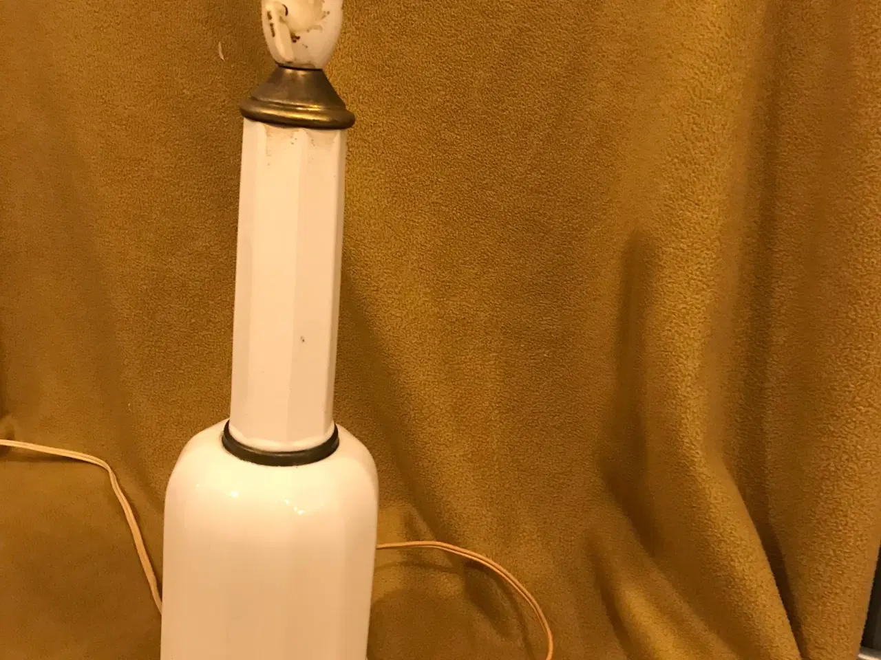 Billede 1 - Porcelænslampe 