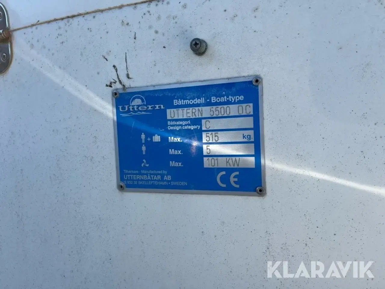 Billede 10 - Båd Uttern 5500 DC