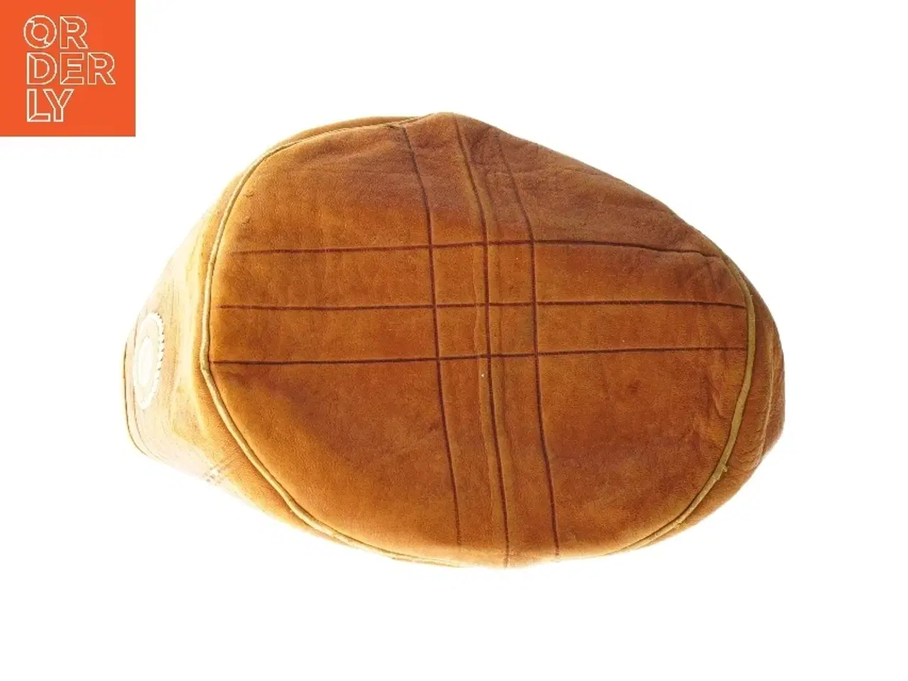 Billede 3 - Dekorativ læderpose (str. Ø 22x31 cm)