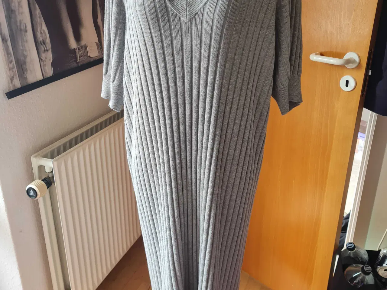 Billede 1 - Kaffe Curve strik kjole str M 46-48 