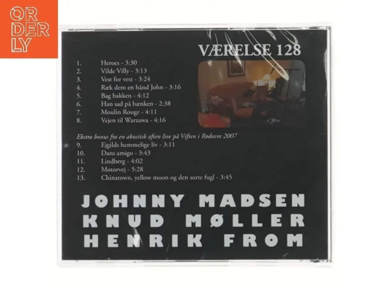 Billede 2 - Værelse 128 CD af Johnny Madsen, Knud Møller og Henrik From