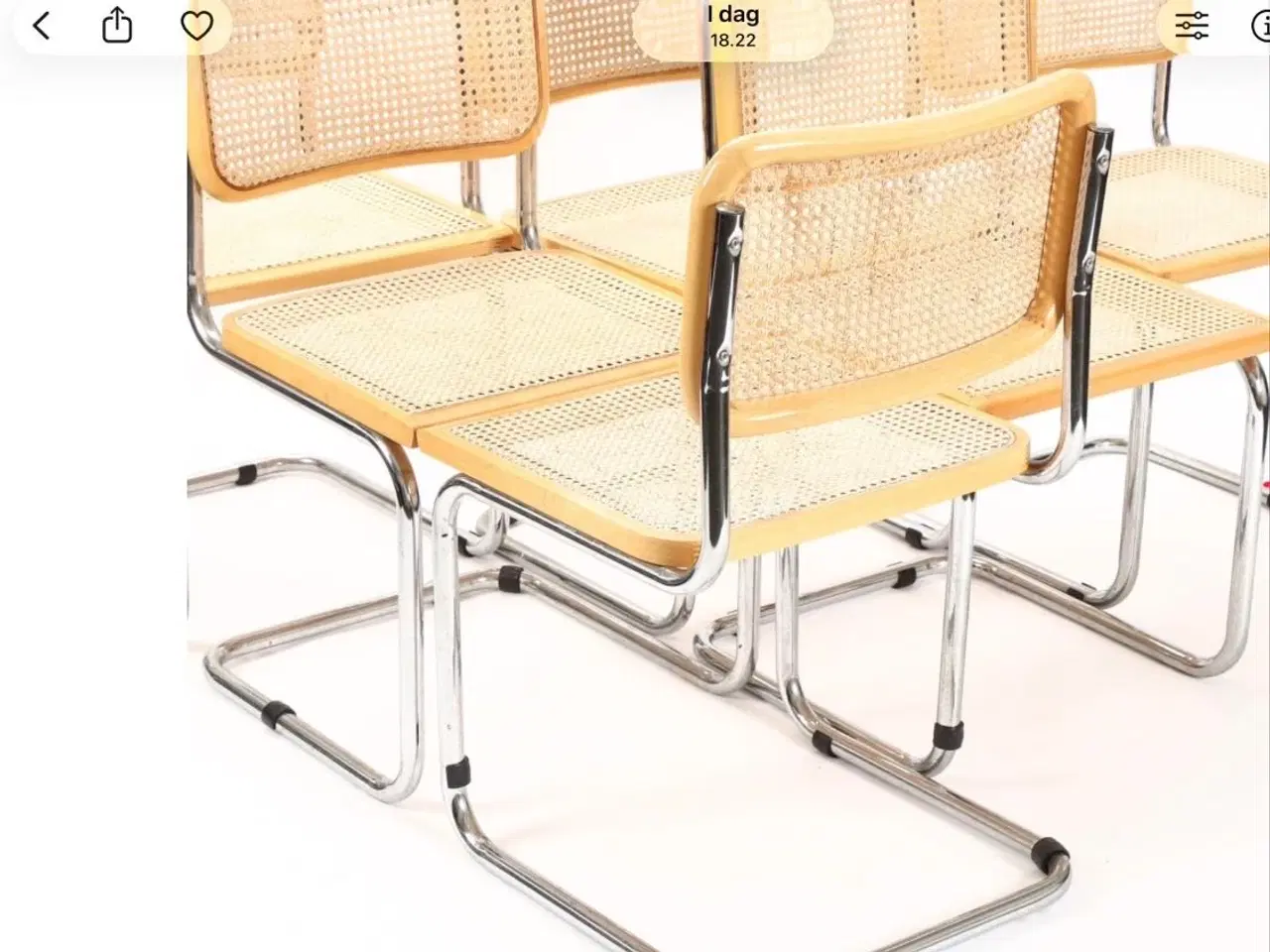 Billede 2 - 6 stk. Frisvingerstole.