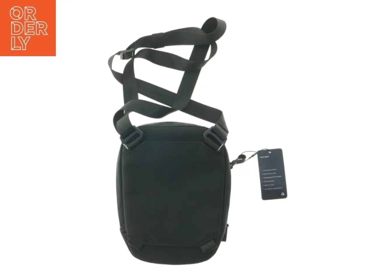 Billede 2 - Sort crossbody taske fra Alpaka (str. 25x20 cm)