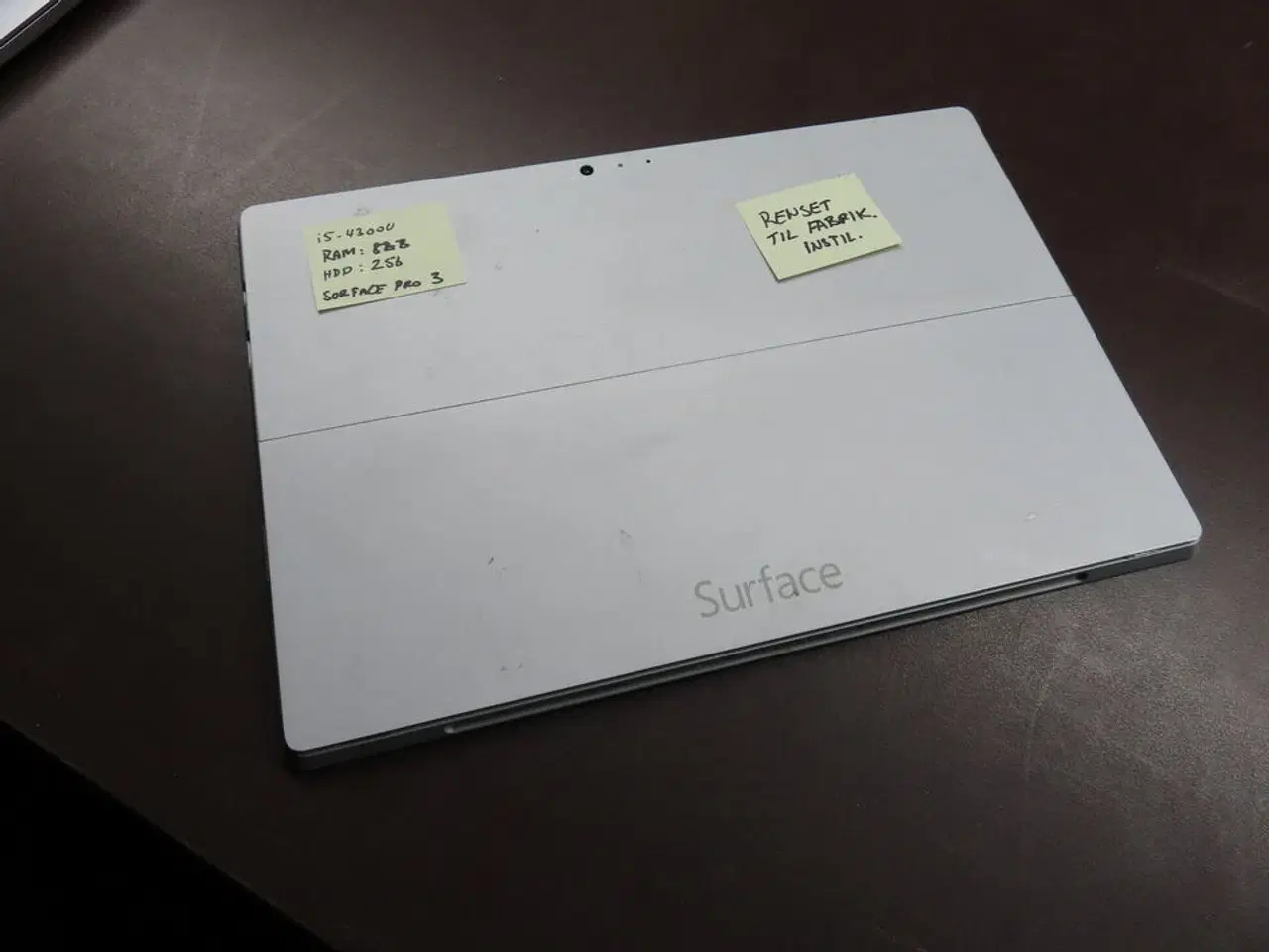 Billede 4 - Tablet, MICROSOFT SURFACE 256GB