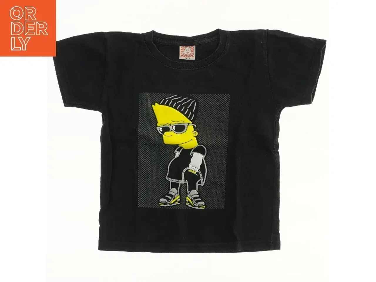 Billede 1 - Sort T-shirt med tryk fra The Phantom (str. L)