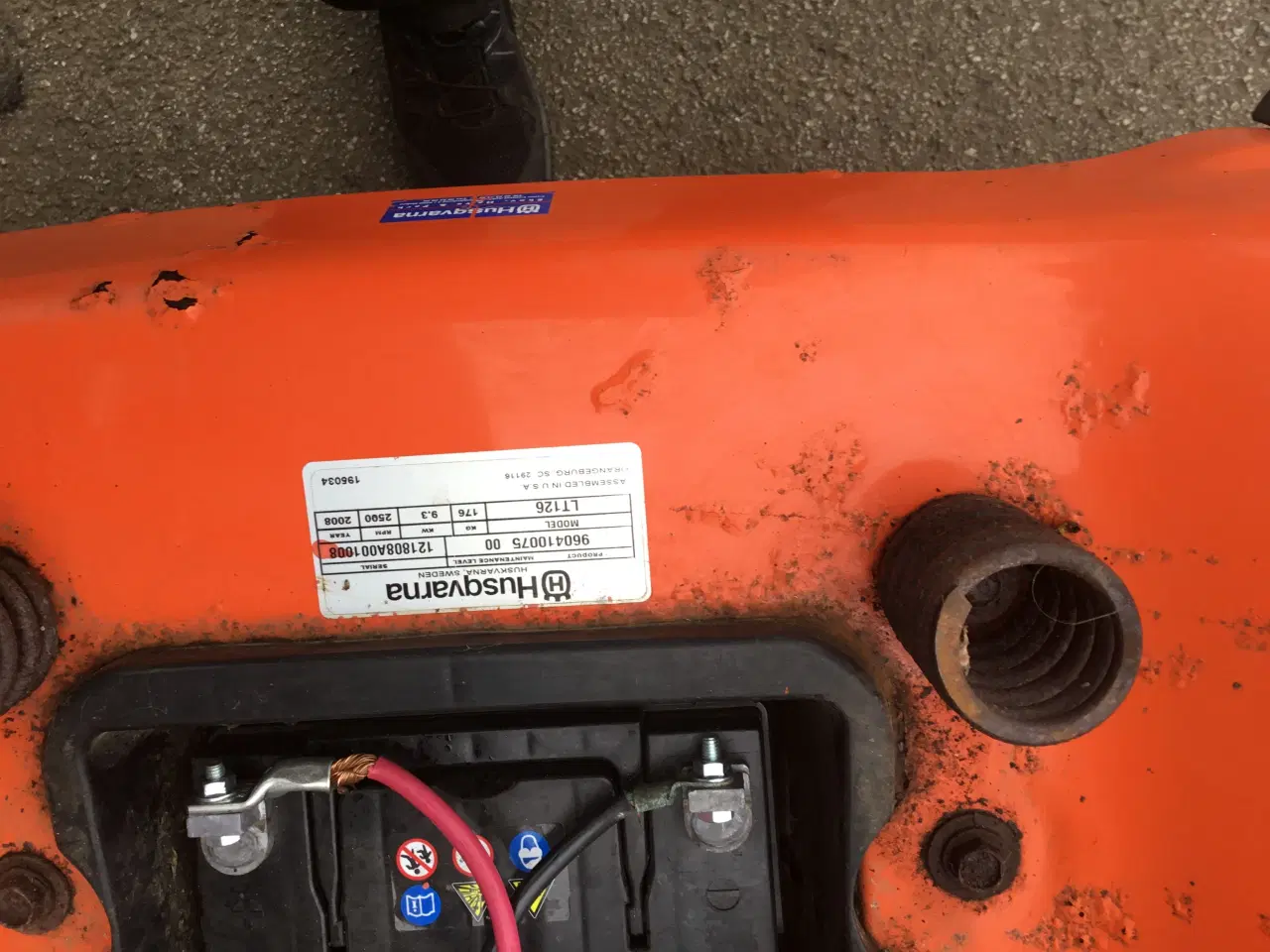 Billede 5 - Husqurna Lt 126 36” klipper 