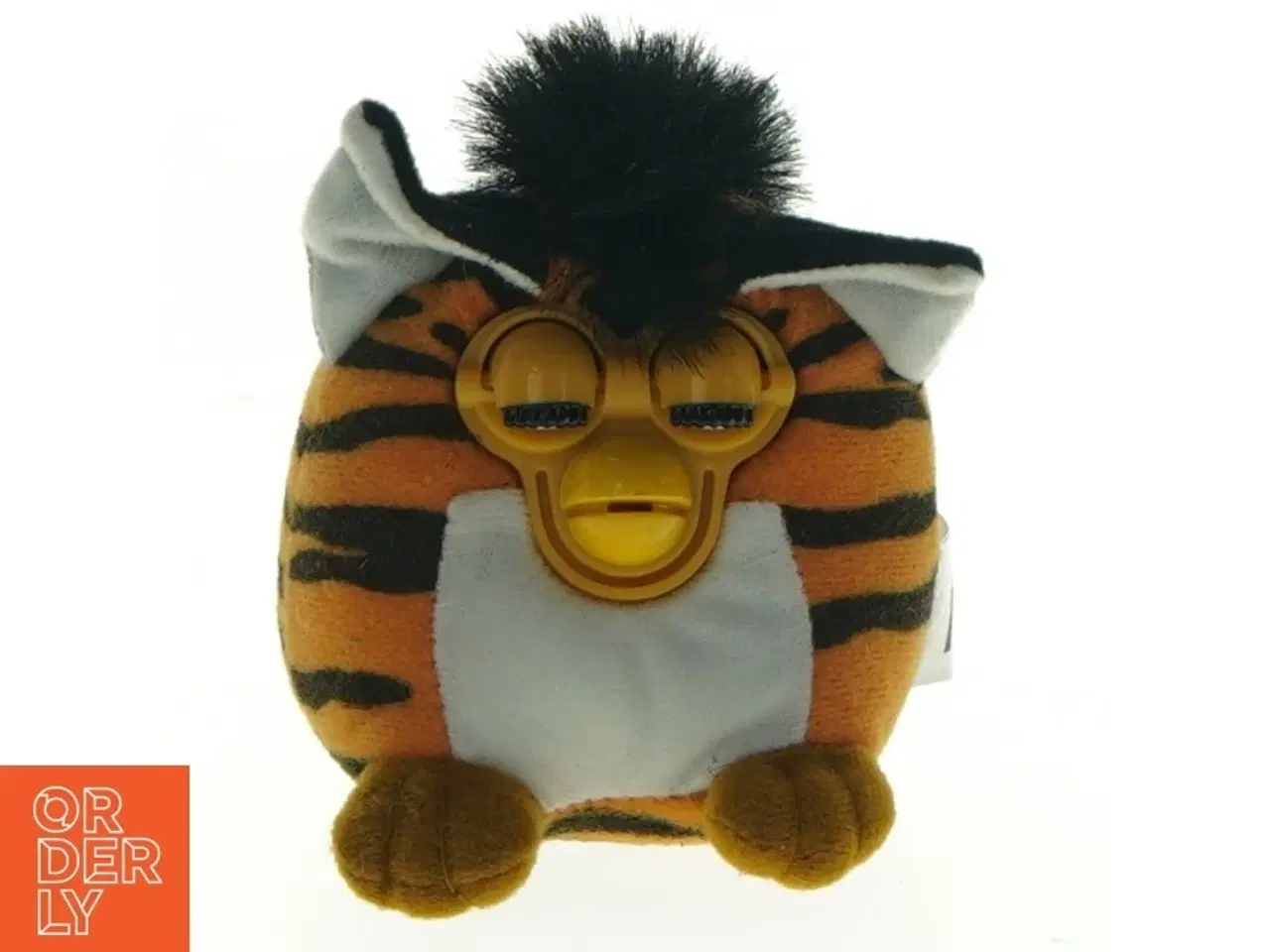 Billede 1 - Bamse i tigermønster fra Furby (str. 7 x 6 cm)