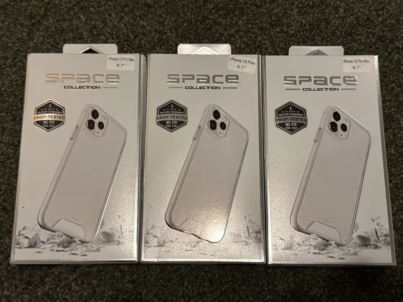 Billede 1 - Space Collection iPhone cover t. 6,7" skærm.