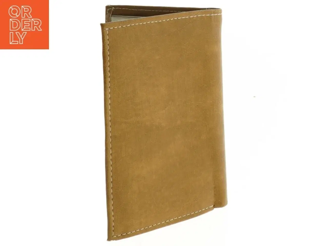 Billede 4 - Brun læderpung (str. 13,5 x 10 cm)