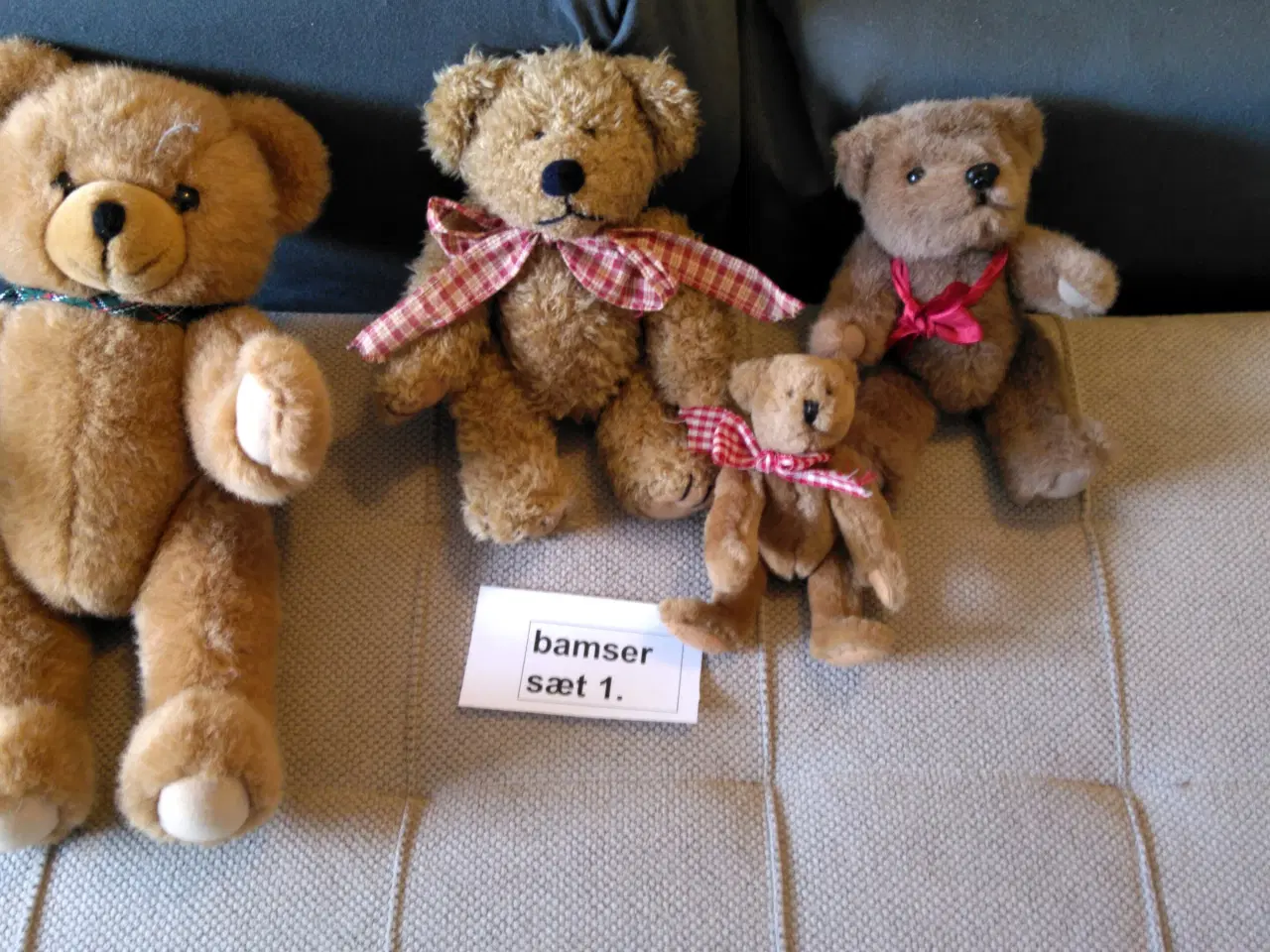 Billede 1 - 34 kønne bamser i blød kvalitet. sælges sætvis fra