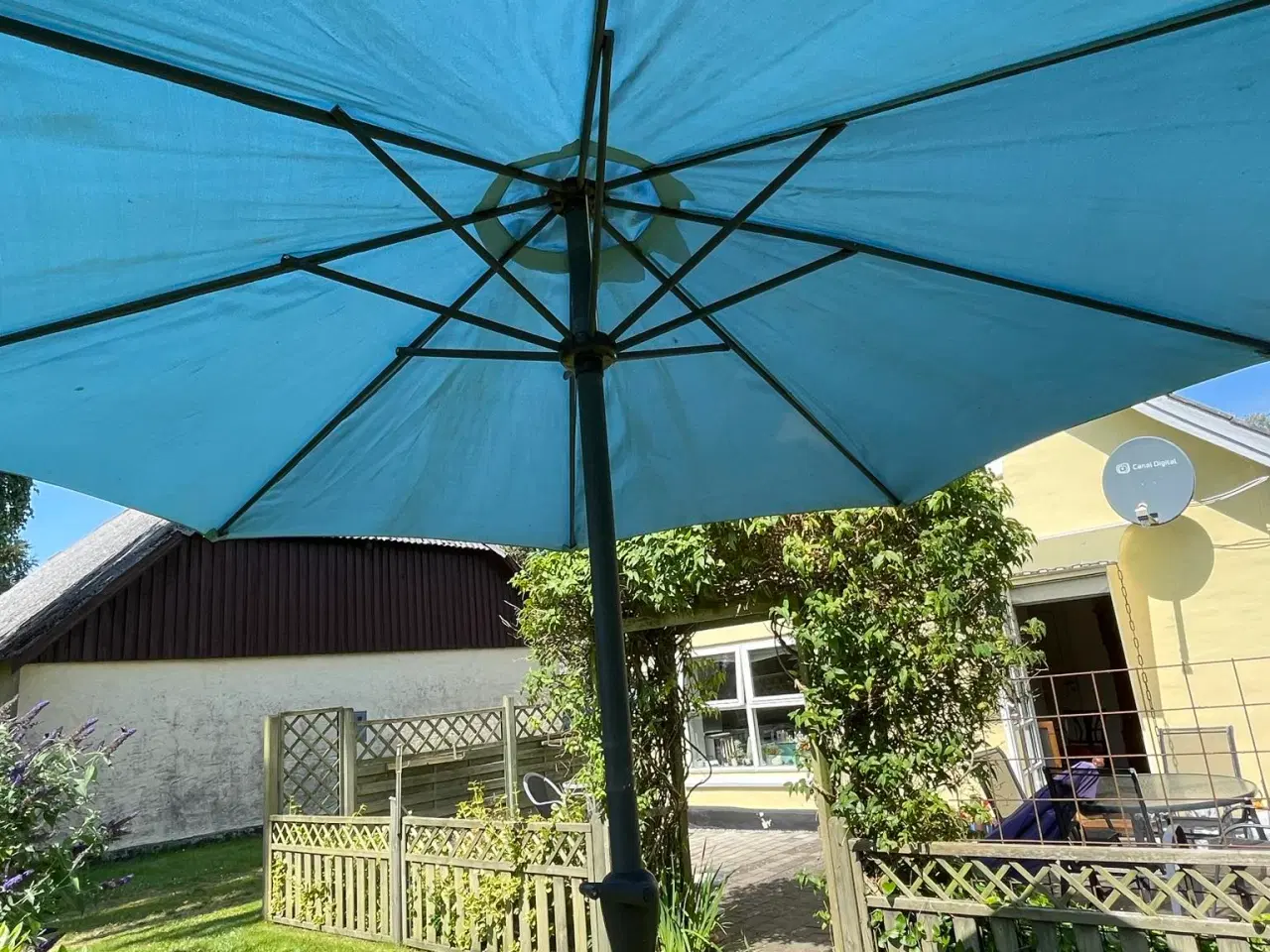 Billede 1 - Parasol med diameter: 290 cm