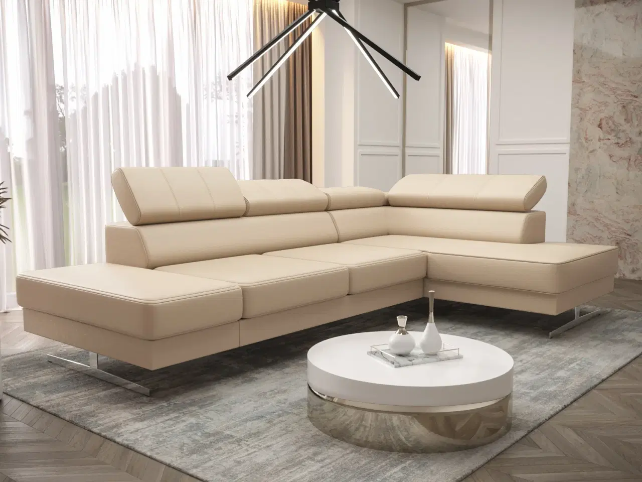 Billede 5 - EMPIRE MINI HJØRNESOFA 300x180