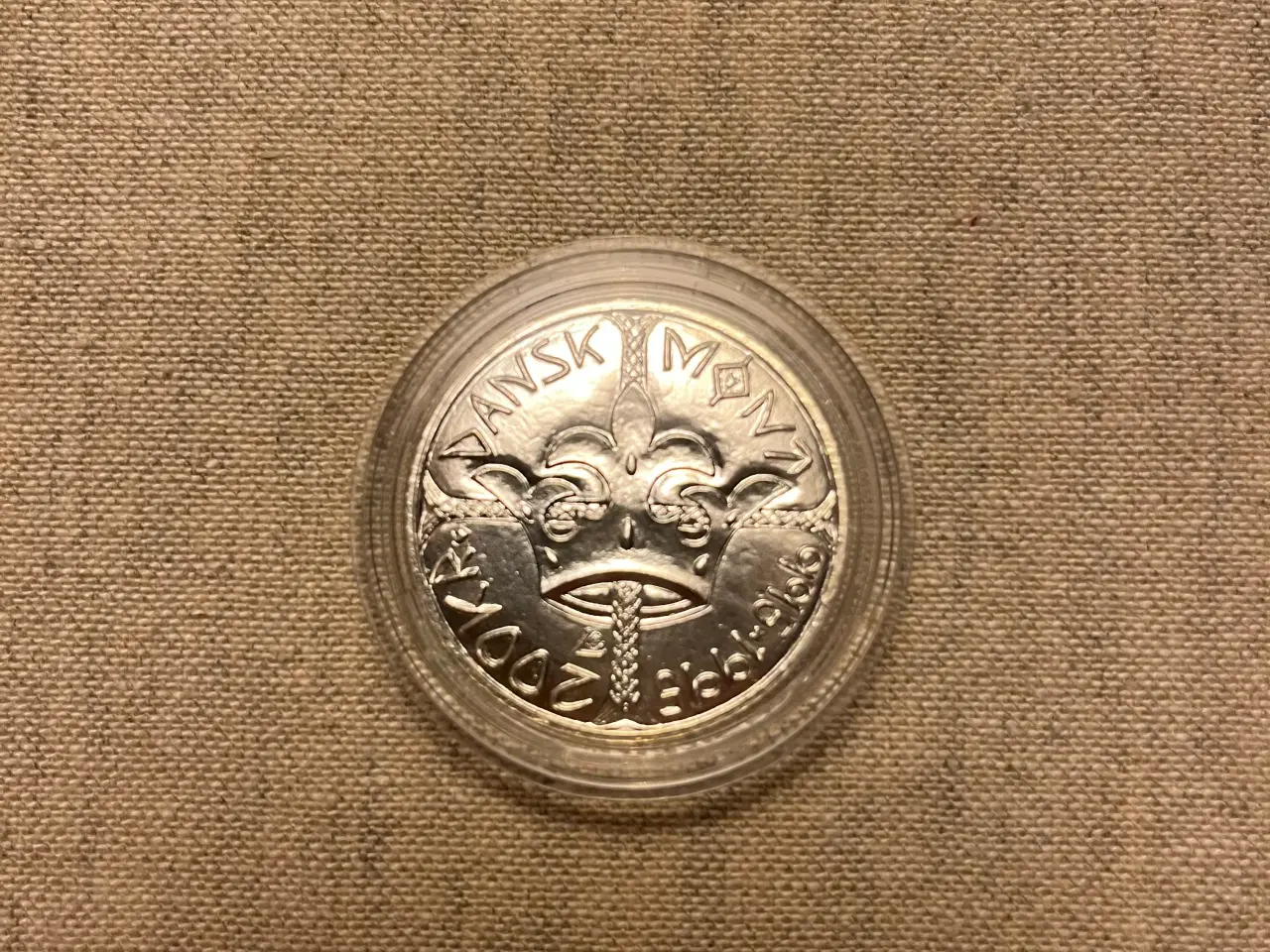 Billede 2 - Dansk mønt 1000år jubilæum - 31.1g 999.9