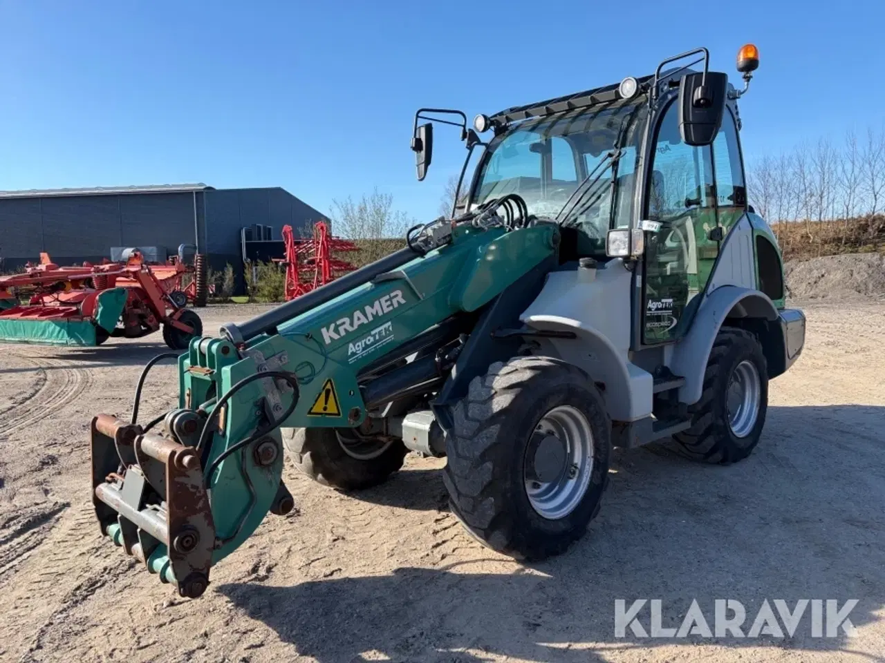 Billede 1 - Teleskoplæsser Kramer KL.30.8T med redskaber