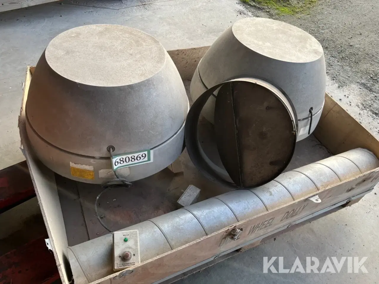 Billede 1 - Loftventilatore Exhausto 2 styk