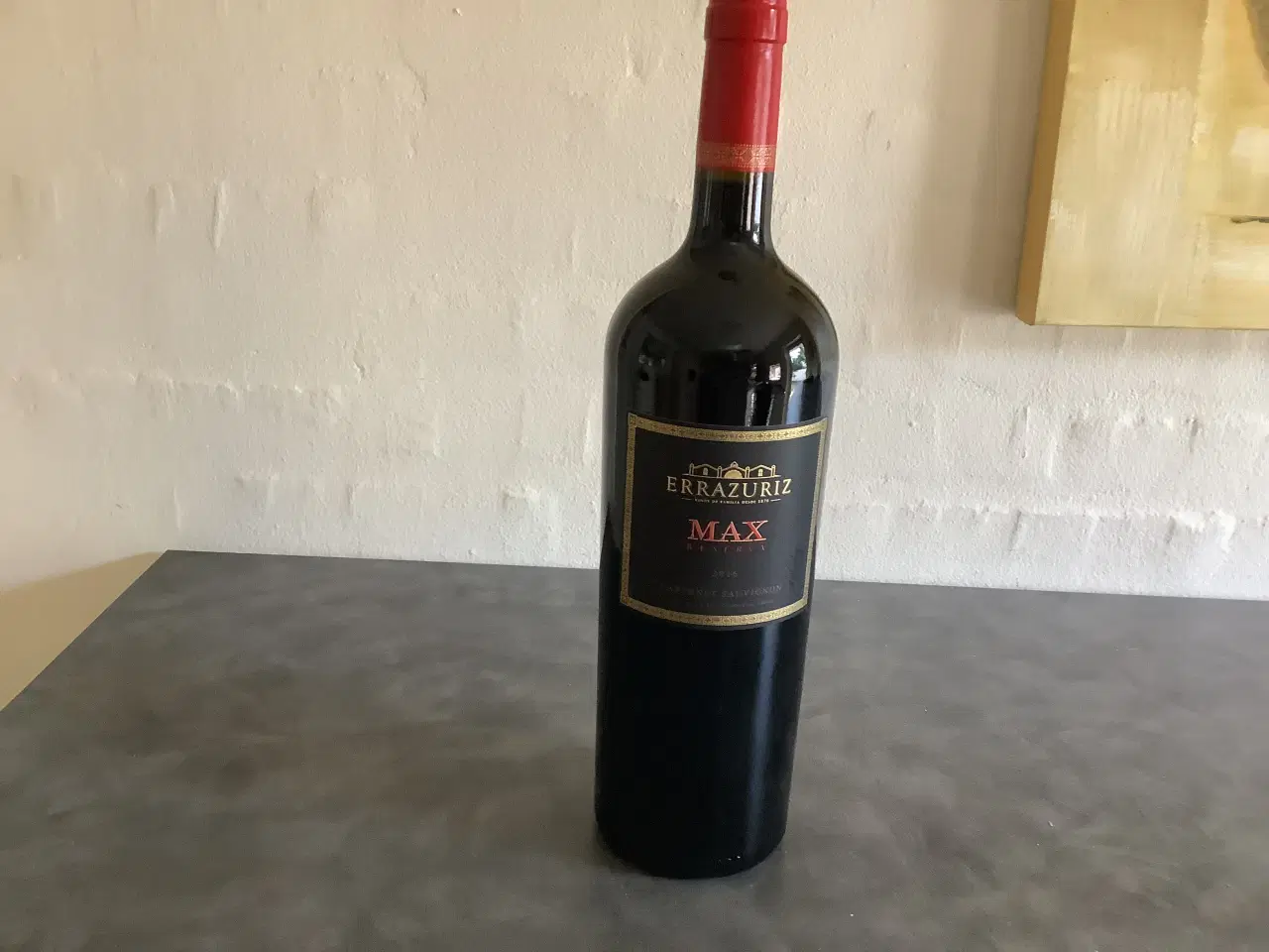 Billede 3 - 1 Flaske rødvin årgang 2016 1500ml.