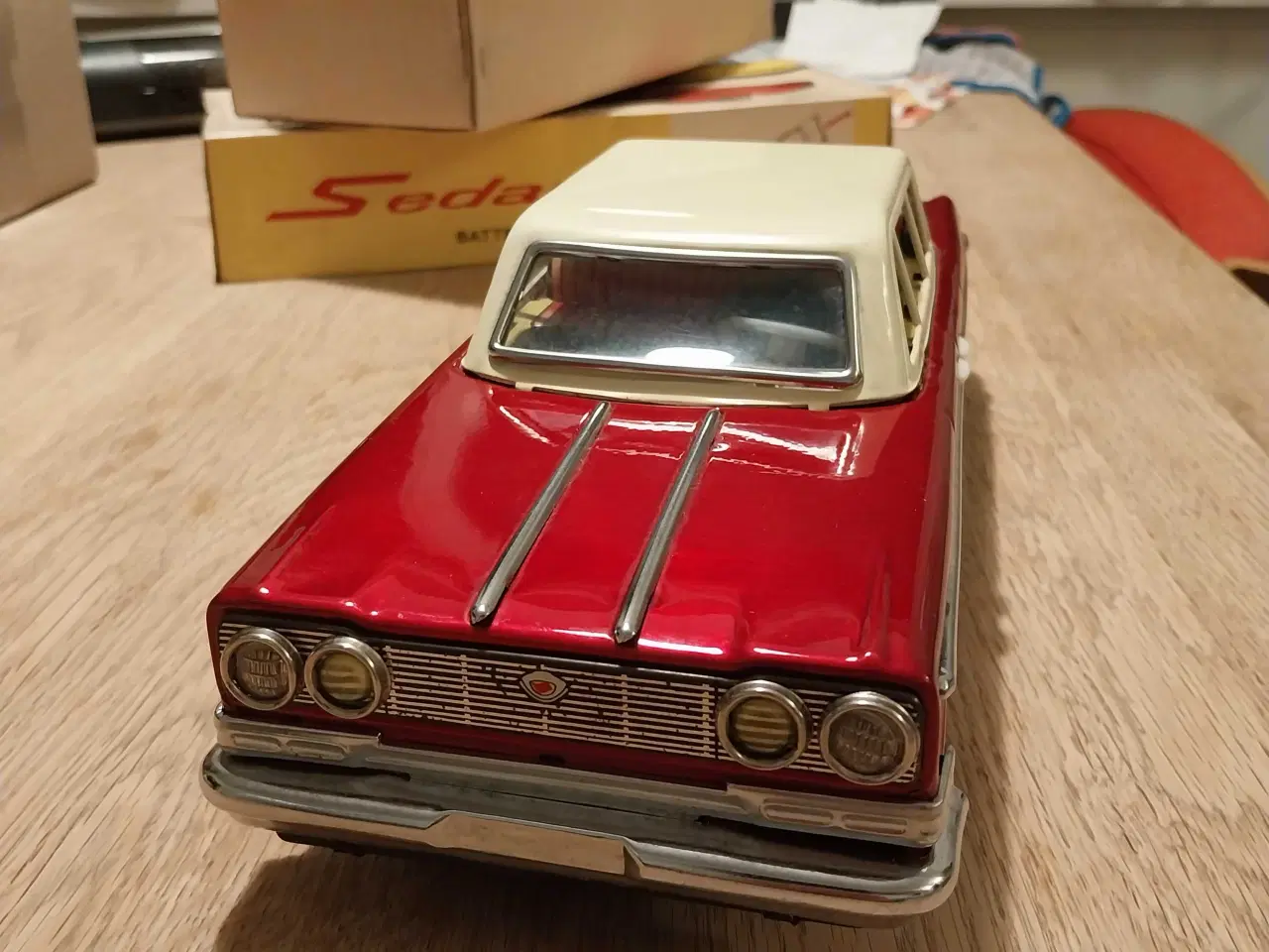Billede 8 - Mekanisk legetøjsbil. Toyota Crown 1970