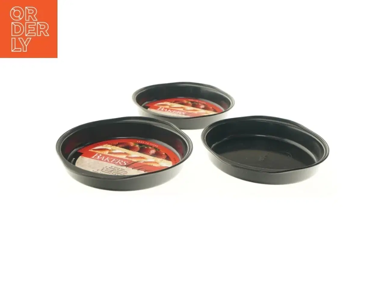 Billede 2 - sæt af runde kageforme fra Bakers Select (str. 3 stk 20x4 cm)