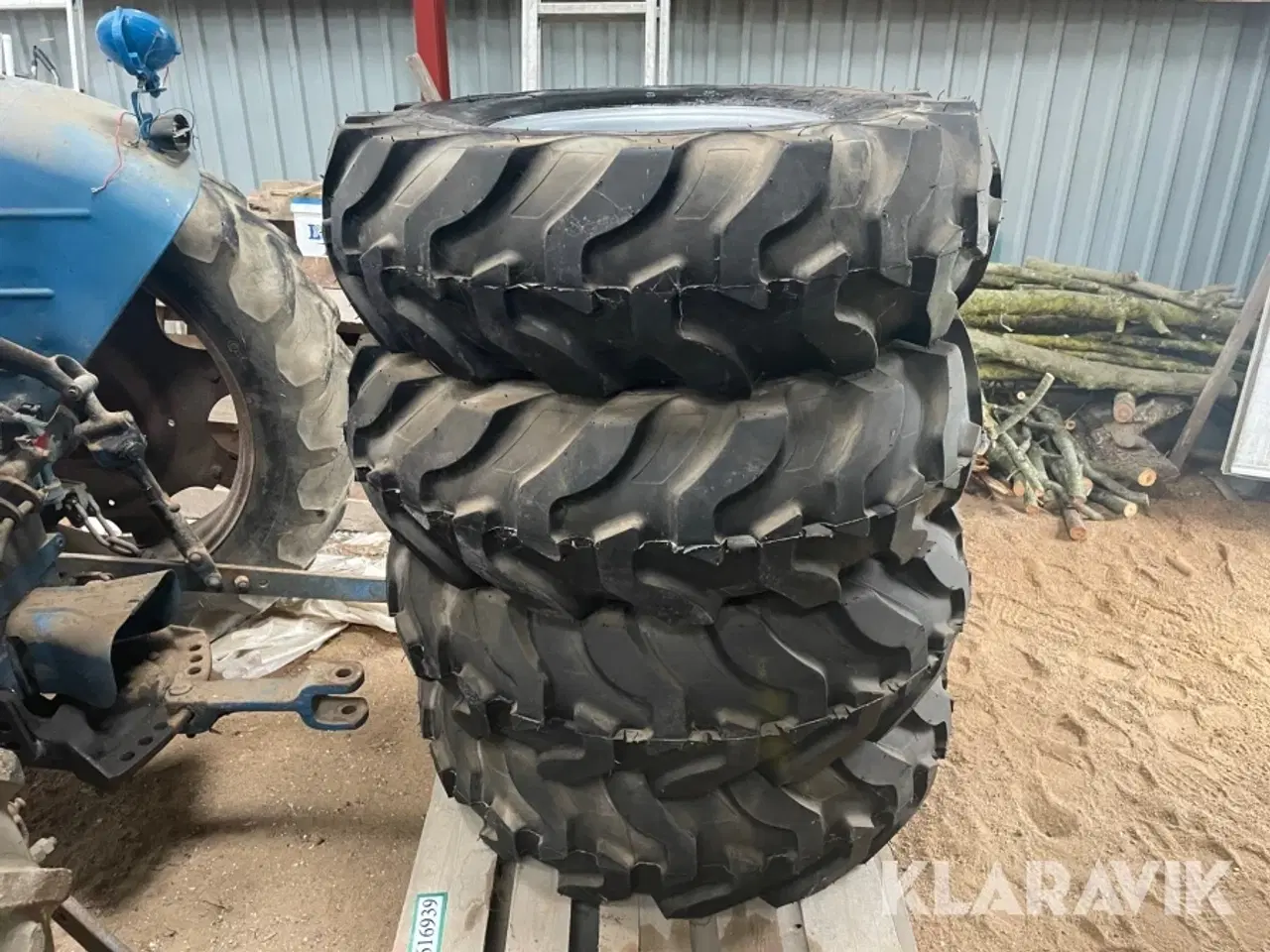Billede 2 - Entreprenørdæk Dunlop Stabilia med skum - 4 styk