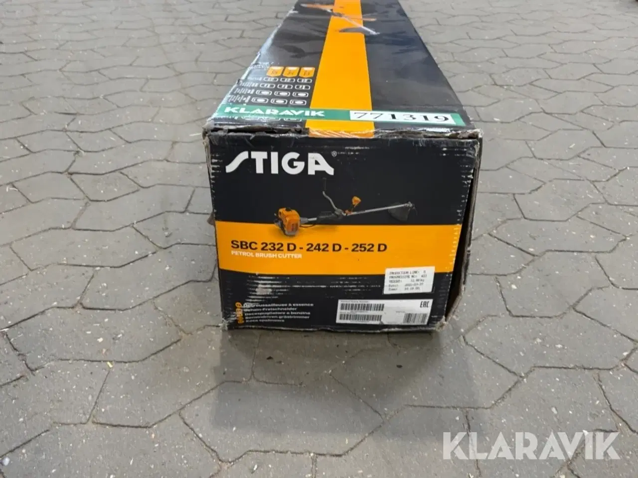 Billede 5 - Buskryder Benzin drevet Stiga SVC 232 D - 242 D- 252 D