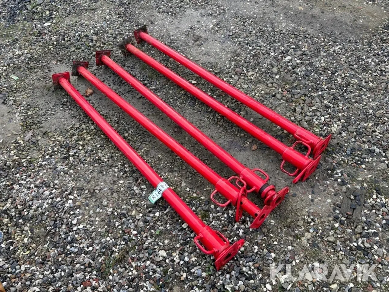 Billede 2 - Stålstøtter - 5 styk