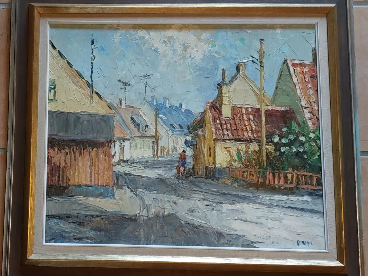 Billede 2 - G. W. HILL - SPARTEL MALERI - fra MARSTAL