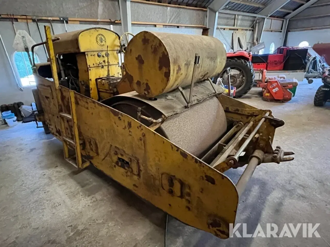 Billede 4 - Vejtromle Ringsted Jernstøberi diesel Tromle type 0D